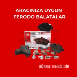 VW FREN BALATASI ARKA GOLF3-GOLF4-GOLF5-JETTA-PASSAT-A3-TOLEDO-OCTAVIA BM (97-)